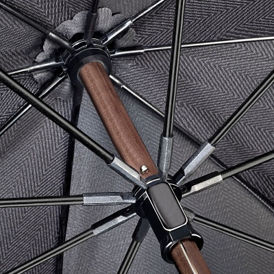 Fulton Diamond Collection 'The Radiant' Gentleman's Walking Umbrella (Herringbone)