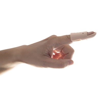 White Plastic Mallet Finger Splint