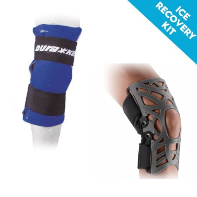 Donjoy Reaction Knee Brace and Ice Wrap Knee Recovery Kit