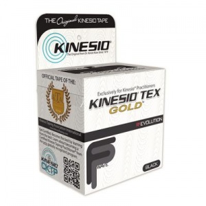 Kinesio Tex Gold FP Kinesiology Tape (Black)
