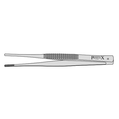 Bickford Dissecting Forceps With Serrated Jaws 230mm Straight