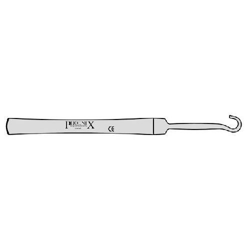 Retractor Blunt With Single Hook 160mm Straight (Pack of 10)