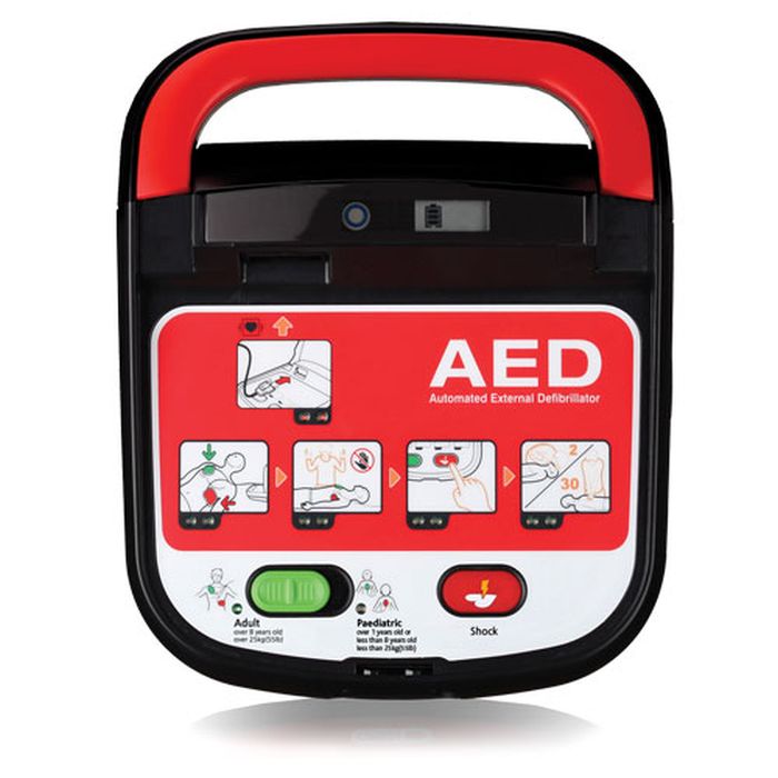 Mediana A15 HeartOn AED Defibrillator Sports Supports Mobility