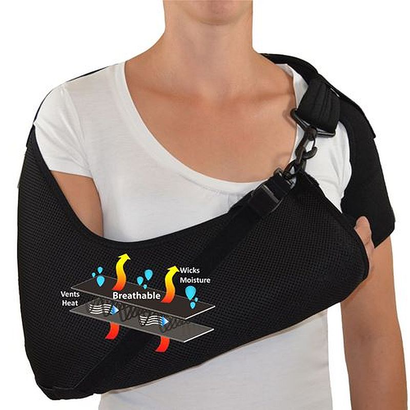 4D Flex Airflow Active Arm Sling (Black) Sports Supports Mobility