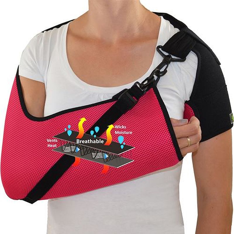 4D Flex Airflow Active Arm Sling (Pink) Sports Supports Mobility