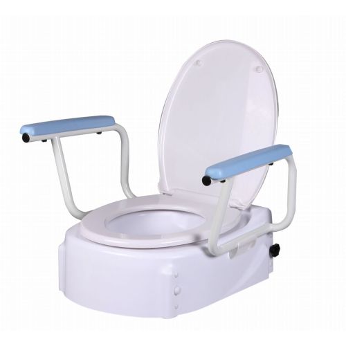 Altia Height Adjustable Raised Toilet Seat Sports Supports Mobility Healthcare Products