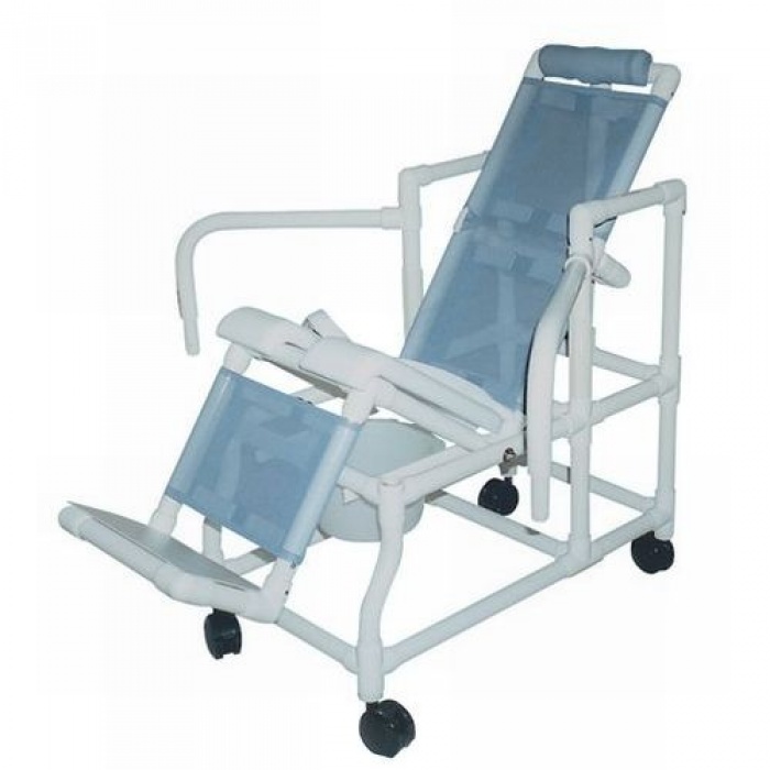 DuraTilt Shower Commode Chair Sports Supports Mobility