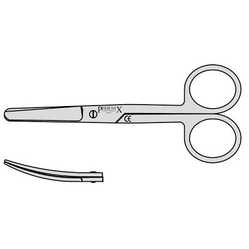 Dressing Scissors Blunt / Blunt 115mm Curved (Pack of 10)