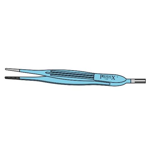 McIndoe Diathermy Forceps With Serrated Jaw 150mm Straight Sports
