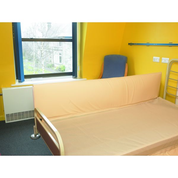 Bed Rail Entrapment Avoidance Connected and Wrap Around Cotside Bumpers