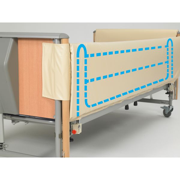 Bed Rail Entrapment Avoidance Wrap Around Cotside Bumpers Sports Supports Mobility