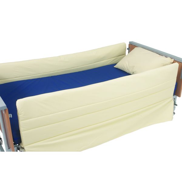 Bed Rail Entrapment Avoidance Quilted Cotside BumpersWipe Clean