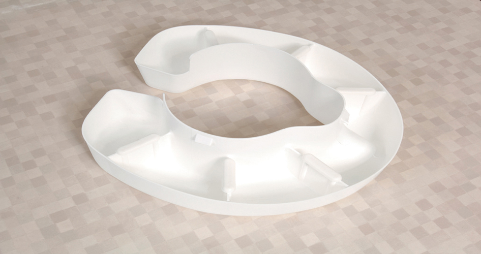 Novelle Clipon Raised Toilet Seat Sports Supports Mobility