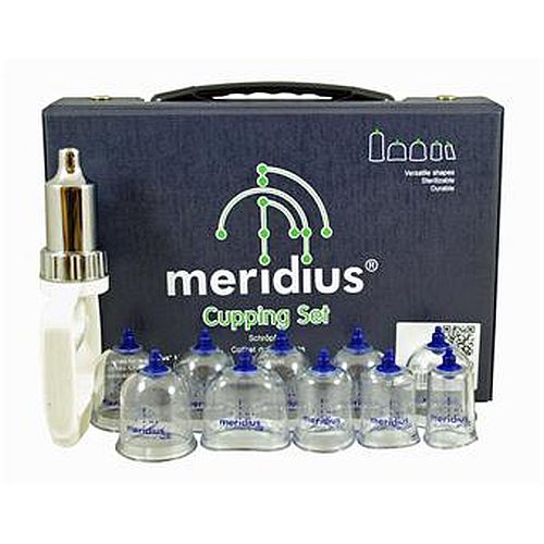 Meridius Cupping Set with Pump Sports Supports Mobility