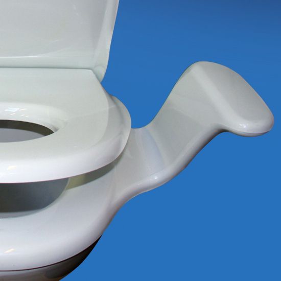 Nobi Family Toilet Seat With Arms And Reducing Ring Sports Supports