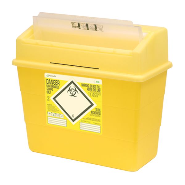 Sharpsafe 30 Litre Protected Access Sharps Disposal Unit (Pack of 10