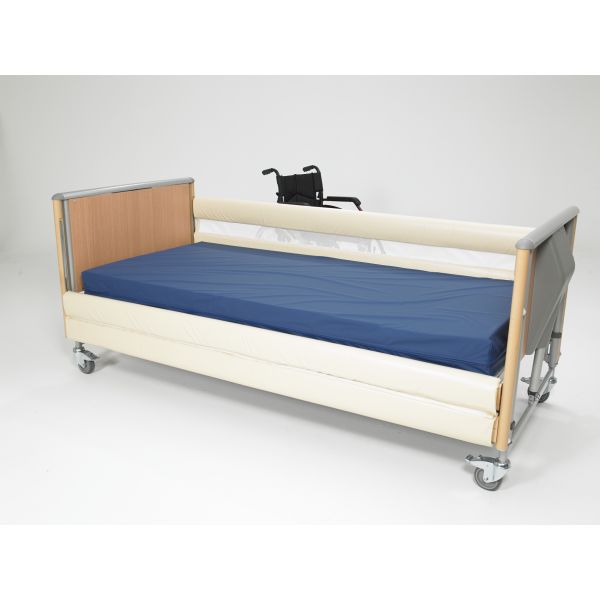 Bed Rail Entrapment Avoidance Bed Profiling Cotside Bumpers with Net