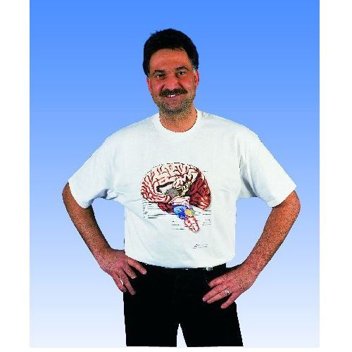 Anatomical T-Shirt Brain Xl