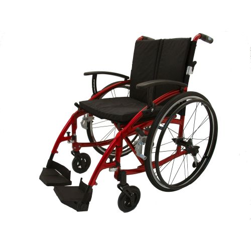 ZTec Highline Deluxe Folding Aluminium SelfPropelled Wheelchair