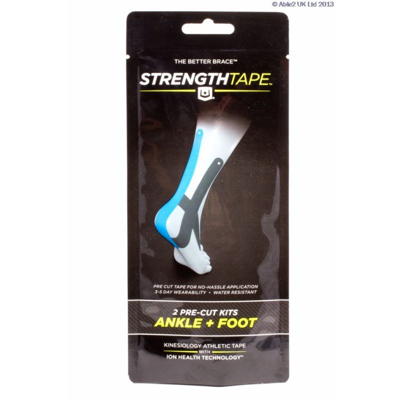 StrengthTape MiniKit for Ankle and Foot Sports Supports Mobility