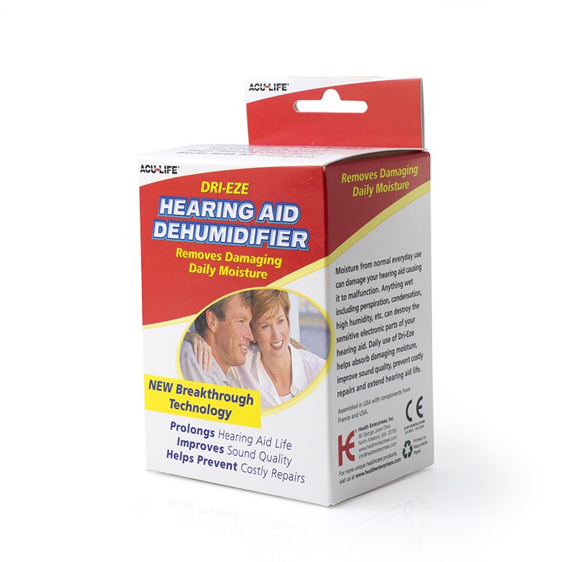 DriEze Hearing Aid Dehumidifier Sports Supports Mobility
