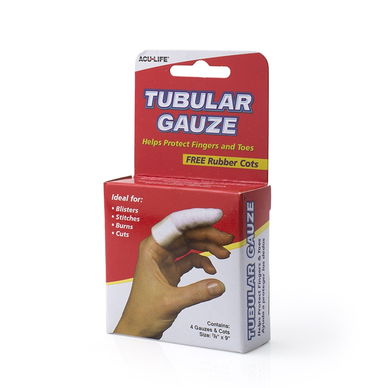 Tubular Gauze & Finger Cots Sports Supports Mobility Healthcare Products