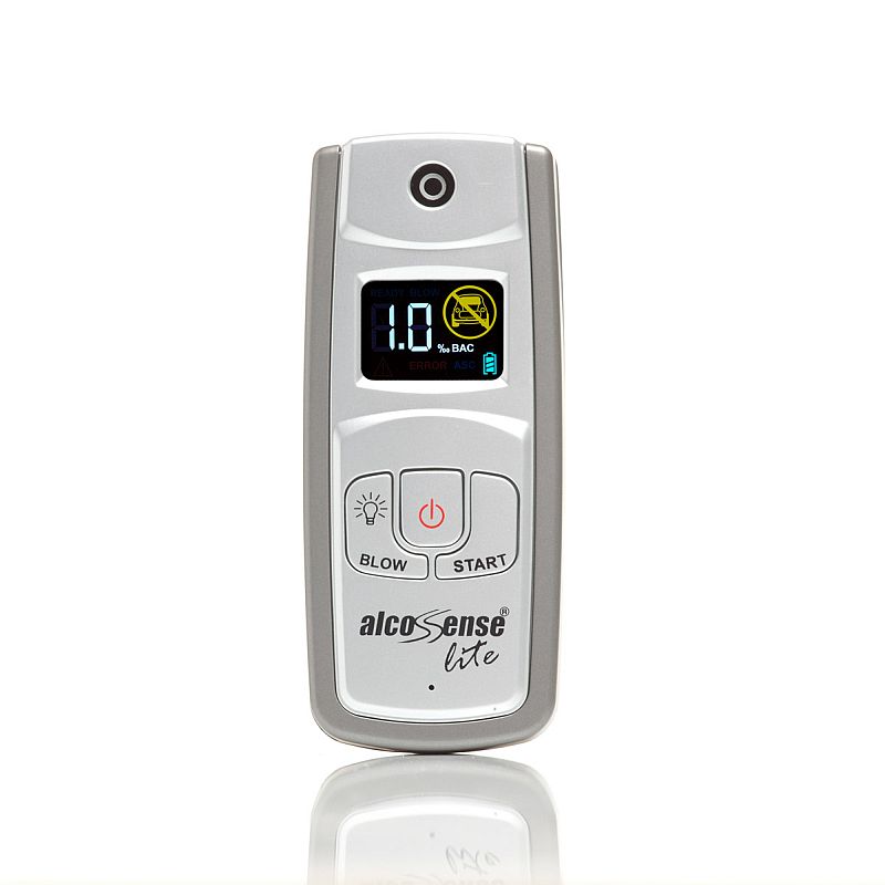 AlcoSense Lite Digital Alcohol Breathalyser Sports Supports