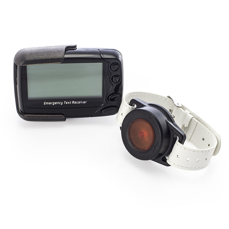 Alphanumeric Display Pager and Transmitter Long Range Sports
