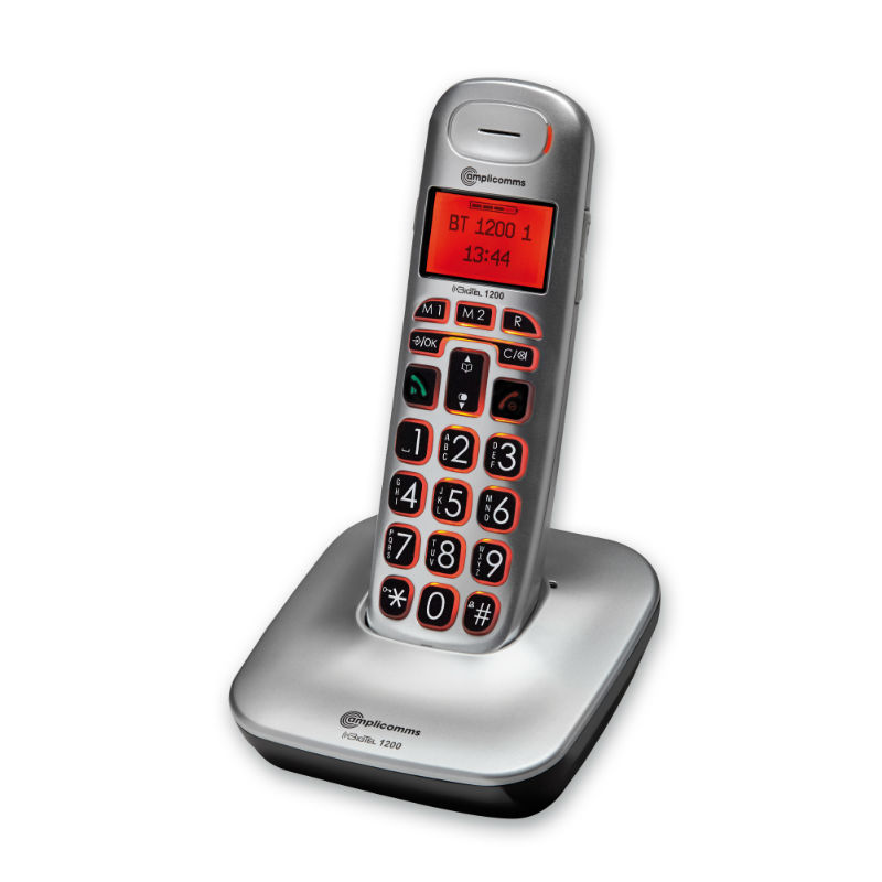 BigTel 1200 Big Button Amplified Cordless Telephone