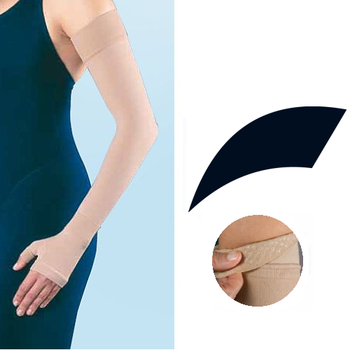 JOBST Bella Lite Compression Class 2 20 30 mmHg Black Arm Sleeve