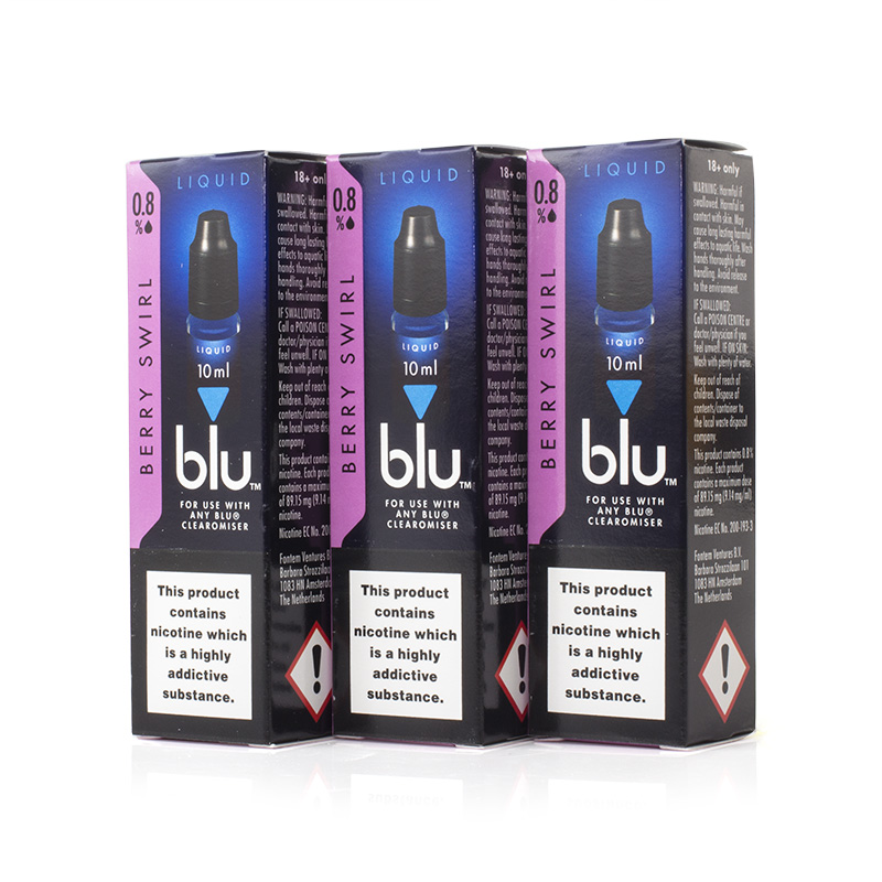 Blu Pro Berry Swirl E-Liquid (Pack of Three)