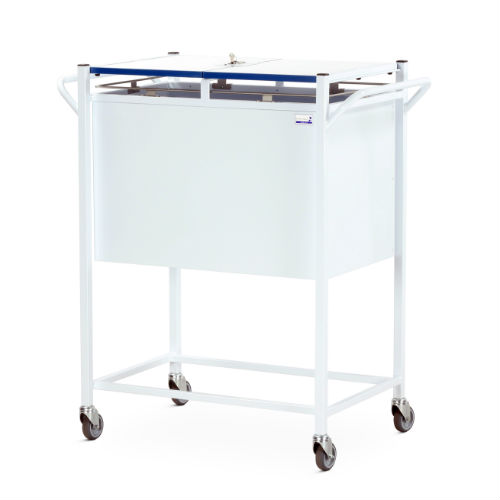 Bristol Maid Small Lockable Medicine Records Trolley Sports Supports