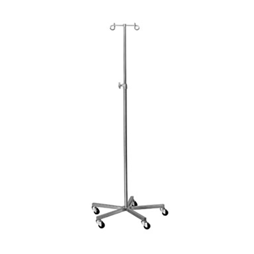 Bristol Maid Two-Hook Stainless Steel Infusion Stand
