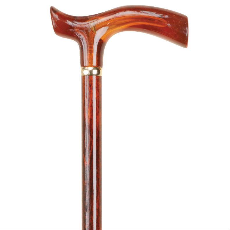 AmberEffect Crutch Handle Wooden Walking Stick Sports Supports