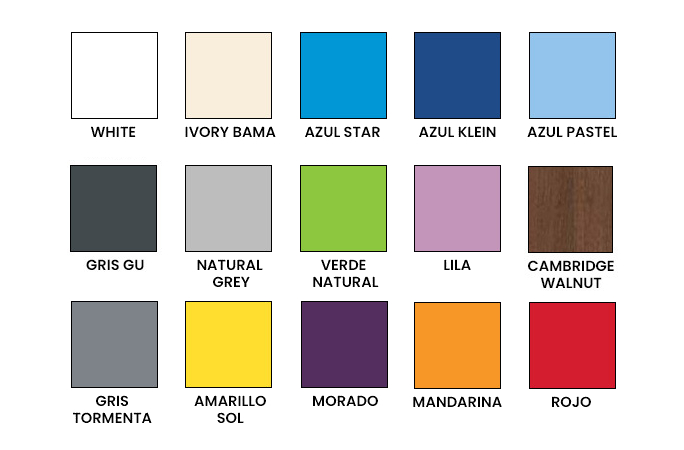 Colour selection guide