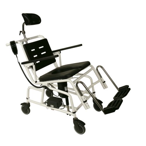 Combi Powered Tilt Shower Commode Chair Sports Supports Mobility