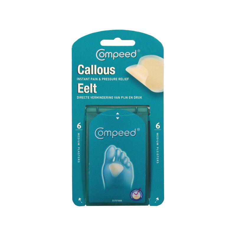 Compeed Foot Care Callus Plasters (Pack of 6) Sports Supports