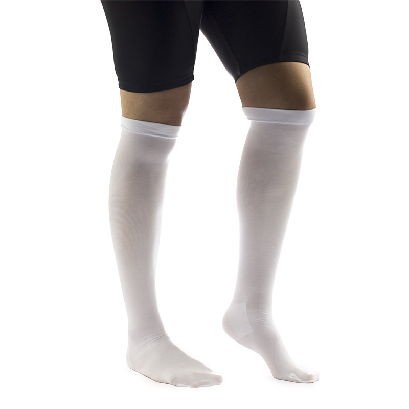 white knee stockings