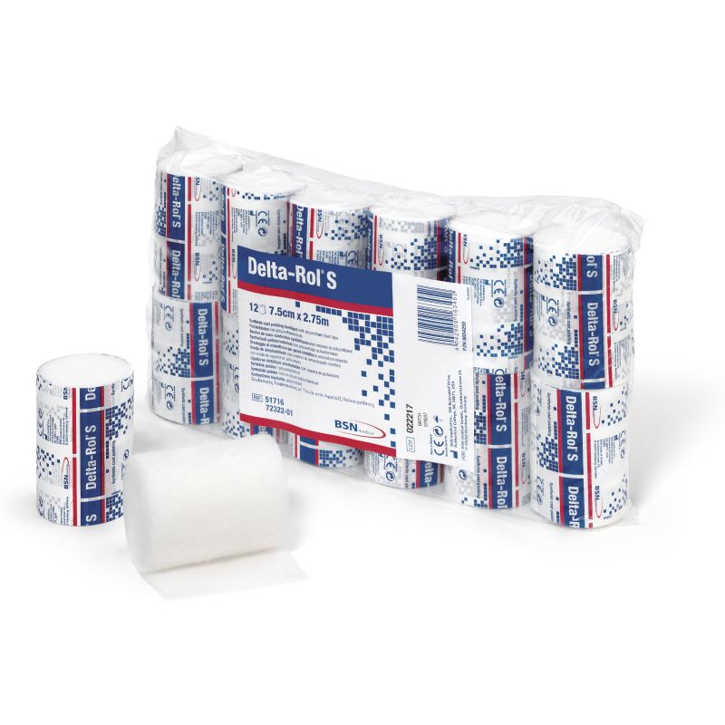 DeltaRol S Synthetic Cast Padding including PreTape Sports