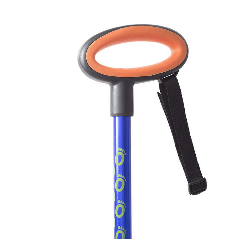 Flexyfoot Blue Telescopic Walking Stick Sports Supports Mobility