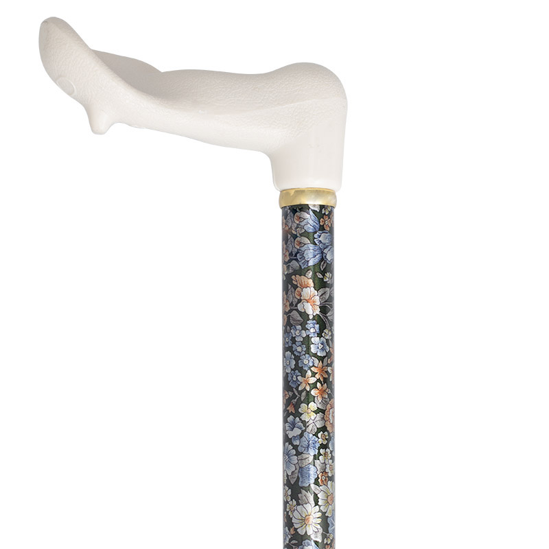 Floral Orthopaedic Walking Stick Sports Supports Mobility