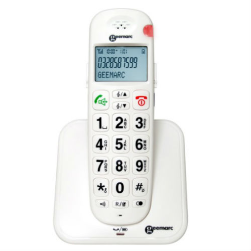 Geemarc AmpliDECT 260 Amplified Cordless Telephone Sports Supports