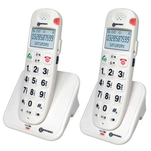 Geemarc AmpliDECT 260 Amplified Cordless Telephone Sports Supports