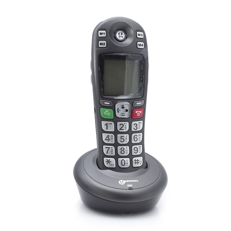 Geemarc AmpliDECT 285 Cordless Amplified Telephone Sports Supports
