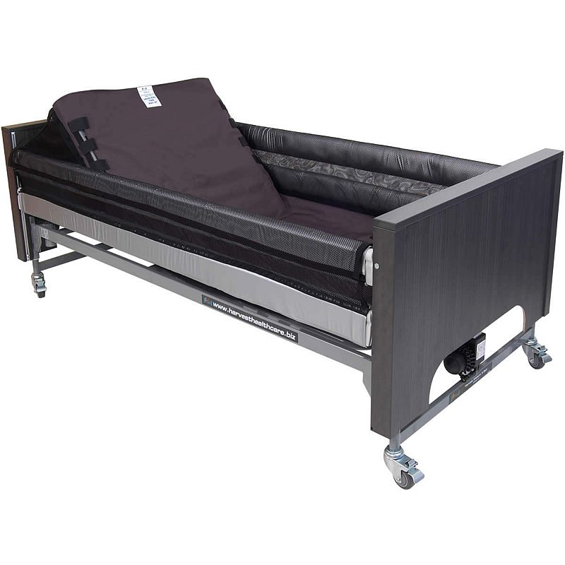 Harvest Three Bar Silver and Black AntiEntrapment Bumpers with Net