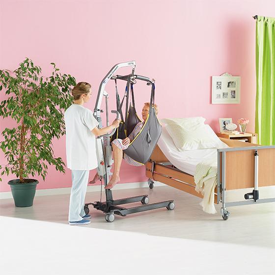 Invacare Birdie Compact Hoist with Fixed Battery Sports Supports