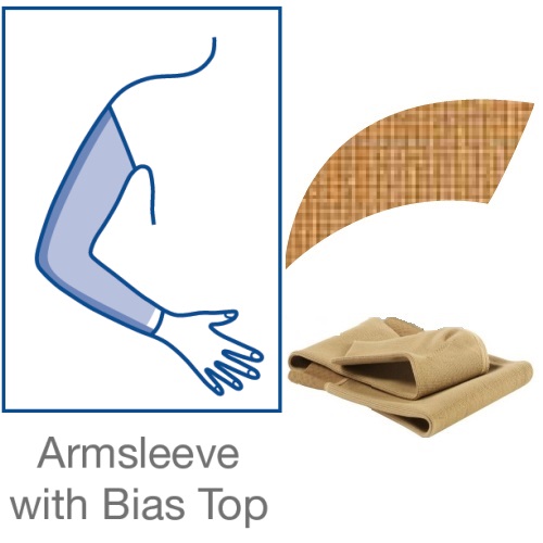 JOBST Elvarex Compression Class 2 Arm Sleeve Beige Compression Garment