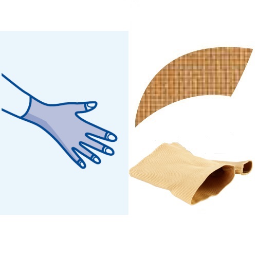 JOBST Elvarex Compression Class 2 Beige Compression Glove Sports