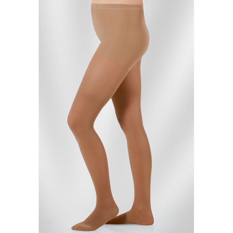 Juzo Hostess Class 2 Sugar Compression Tights with Open Toe Sports