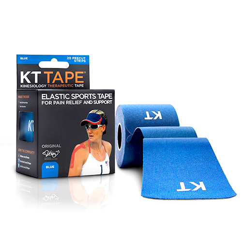 KT Tape Kinesiology Therapeutic Tape Blue Sports Supports Mobility